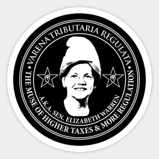 Senator Elizabeth Warren Humor Sticker